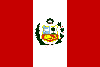 Flagge Peru