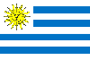 Flagge Uruguay